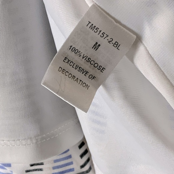 THML Blue and White Patterned Dress - Picture 9 of 12